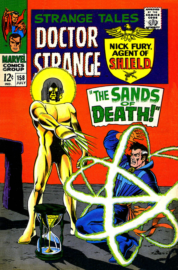 Strange Tales #158, couverture