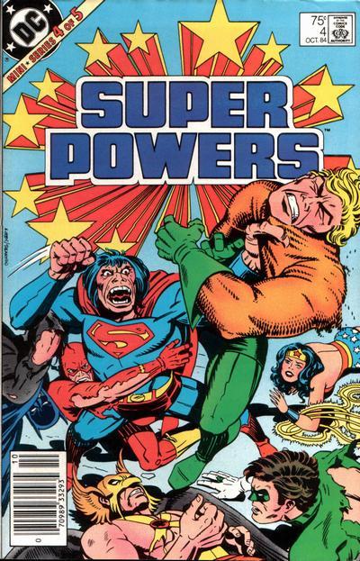 Super Powers #4, couverture