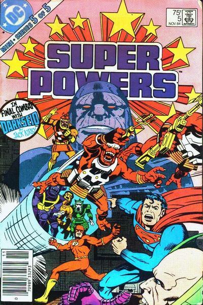 Super Powers #5, couverture