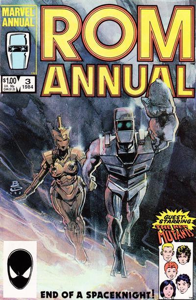 Rom Annual #3, couverture
