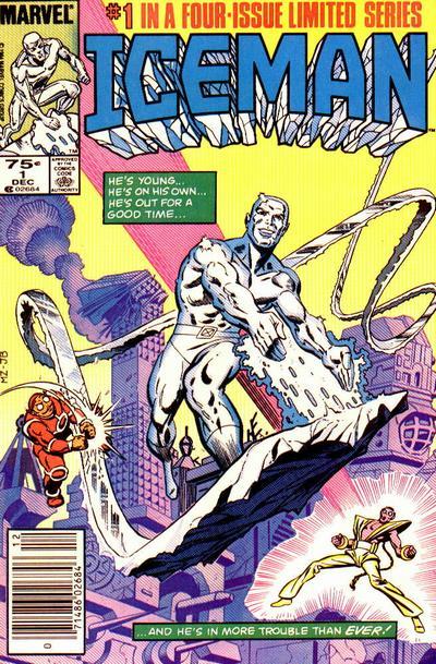Iceman #1-4 - Complete Set, couverture