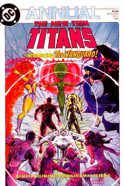 New Teen Titans Annual #1, couverture