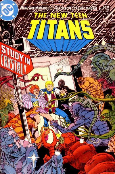 New Teen Titans #10, couverture
