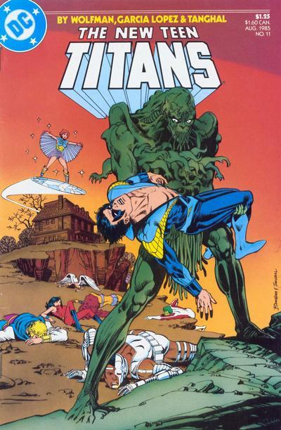 New Teen Titans #11, couverture