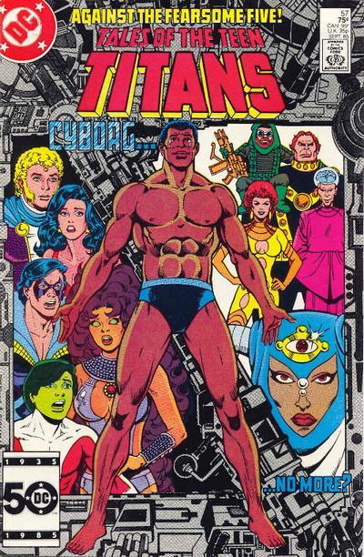 Tales Of The Teen Titans #57, couverture