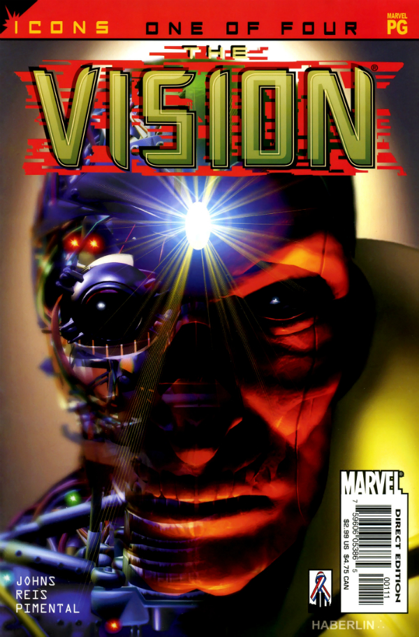 Avengers Icons: The Vision #1-4 - Complete Set, couverture