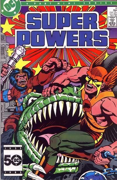 Super Powers #2, couverture