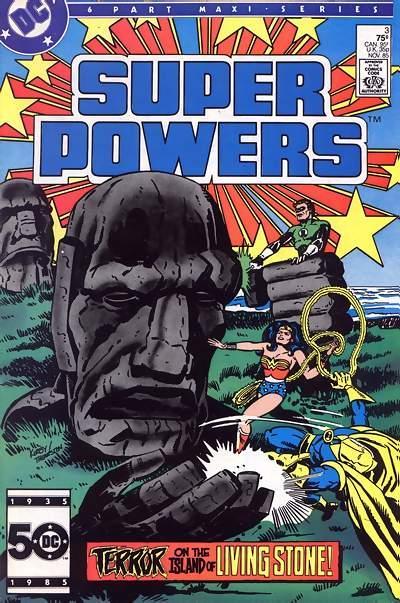 Super Powers #3, couverture