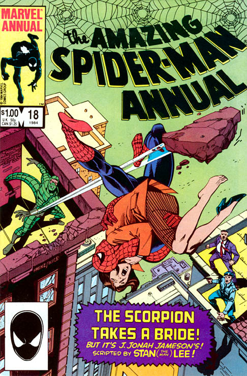 Amazing Spider-Man Annual #18, couverture