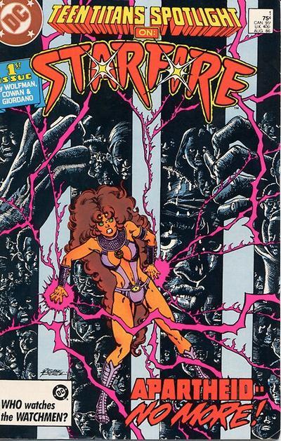 Teen Titans Spotlight #1, couverture