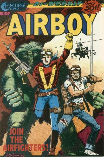 Airboy #4, couverture