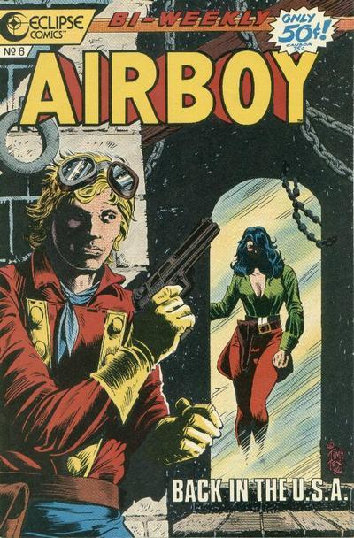 Airboy #6, couverture