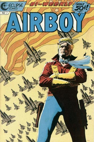 Airboy #7, couverture