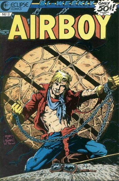 Airboy #8, couverture