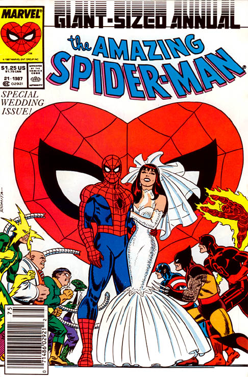 Amazing Spider-Man Annual #21, couverture