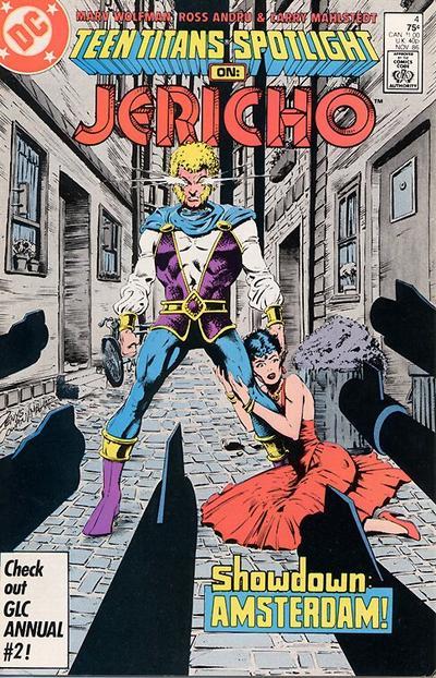 Teen Titans Spotlight #4, couverture
