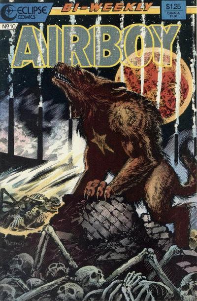 Airboy #10, couverture