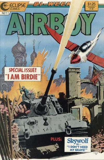 Airboy #11, couverture