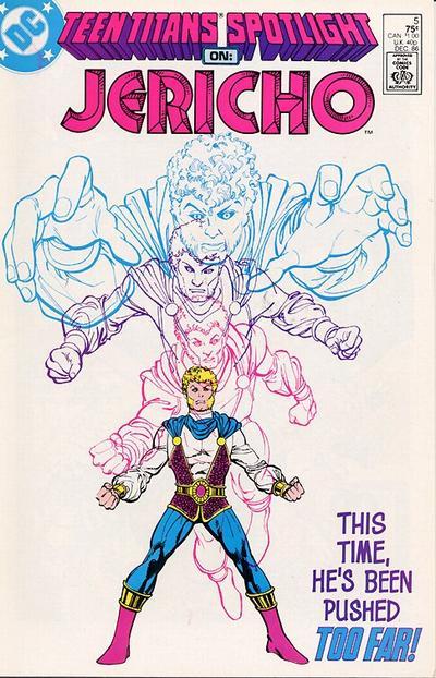 Teen Titans Spotlight #5, couverture