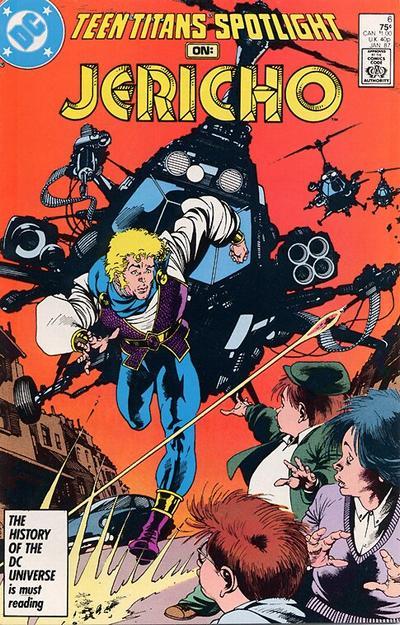 Teen Titans Spotlight #6, couverture
