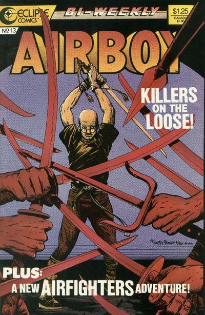 Airboy #13, couverture