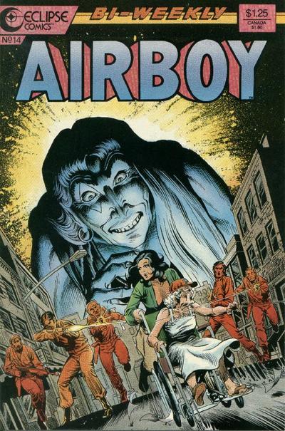 Airboy #14, couverture
