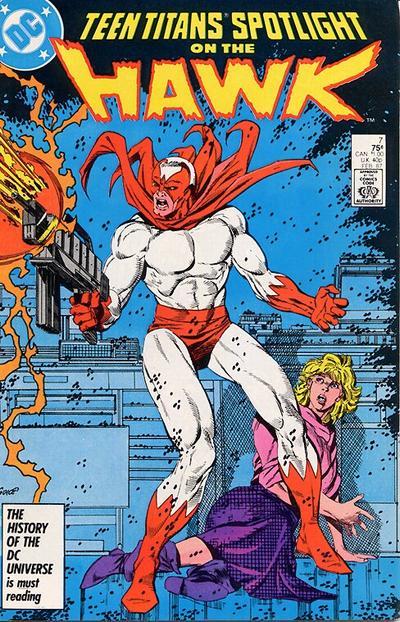 Teen Titans Spotlight #7, couverture