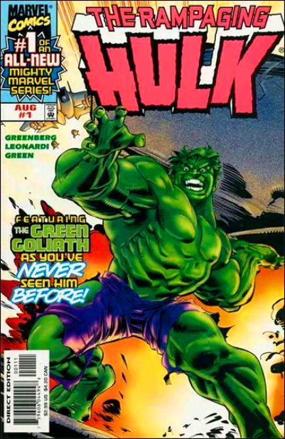 Rampaging Hulk #1-6 - Complete Set, couverture