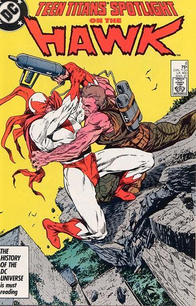 Teen Titans Spotlight #8, couverture