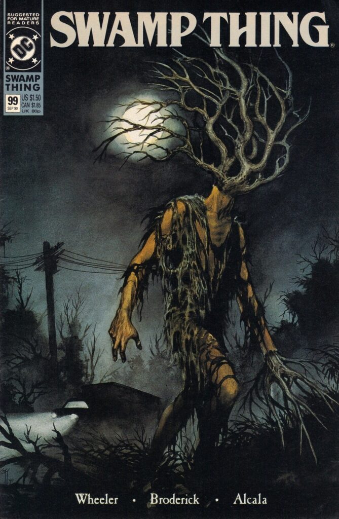 Swamp Thing #99, couverture