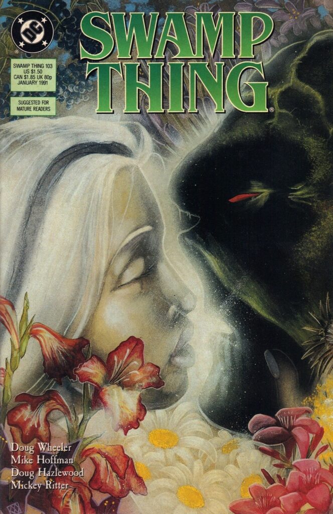 Swamp Thing #103, couverture