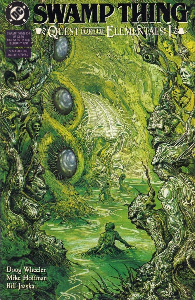 Swamp Thing #104, couverture