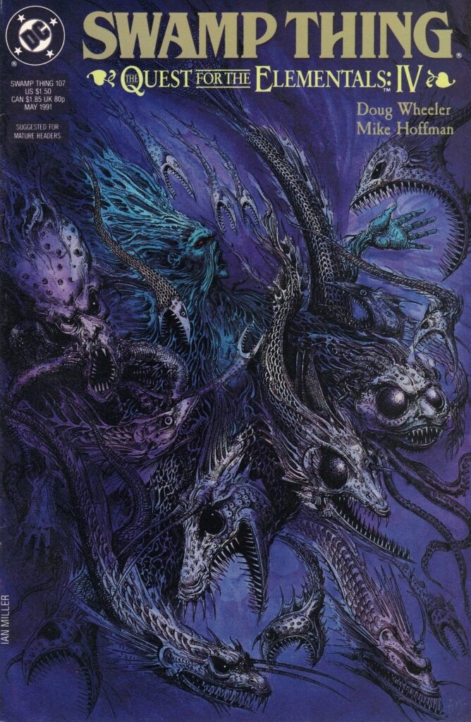 Swamp Thing #107, couverture
