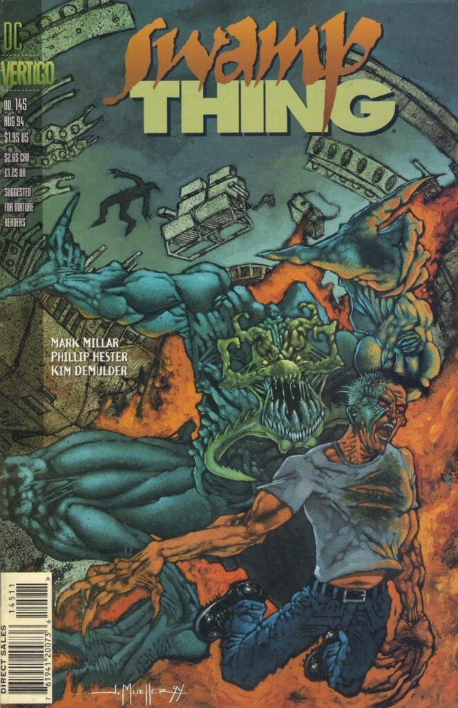 Swamp Thing #145, couverture