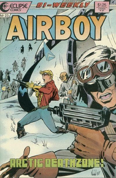 Airboy #23, couverture