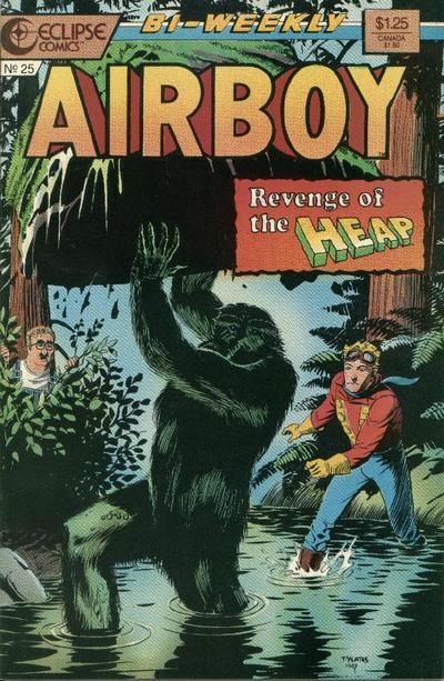 Airboy #25, couverture