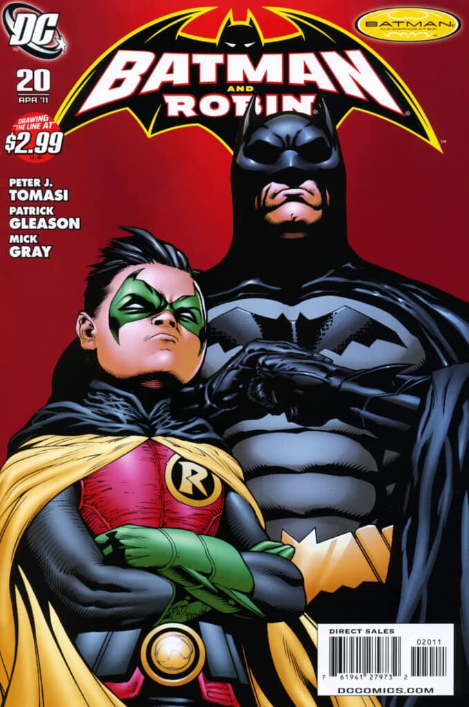 Batman And Robin #20, couverture
