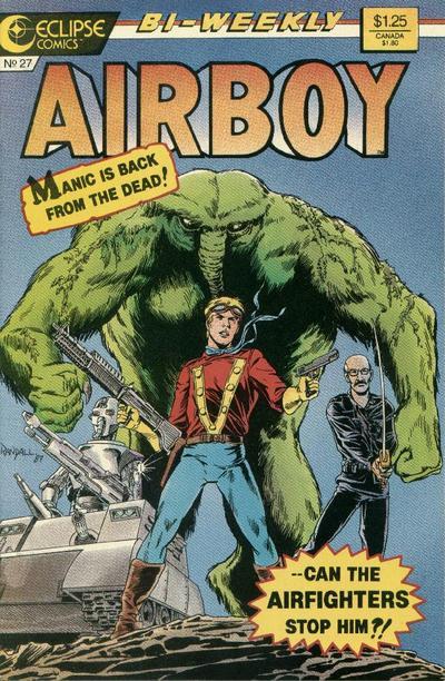 Airboy #27, couverture
