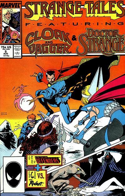 Strange Tales #5, couverture