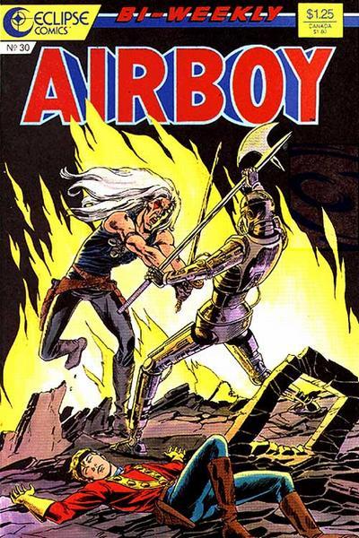 Airboy #30, couverture