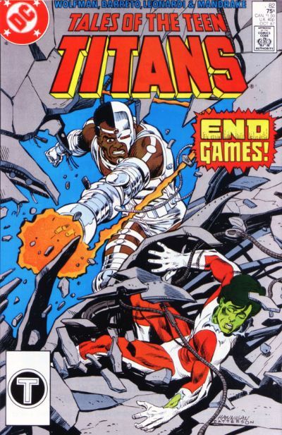 Tales Of The Teen Titans #82, couverture