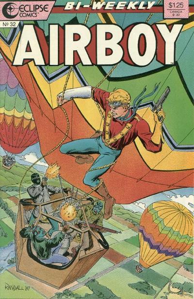 Airboy #32, couverture