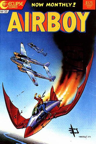Airboy #33, couverture