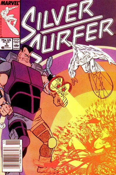 Silver Surfer #5, couverture