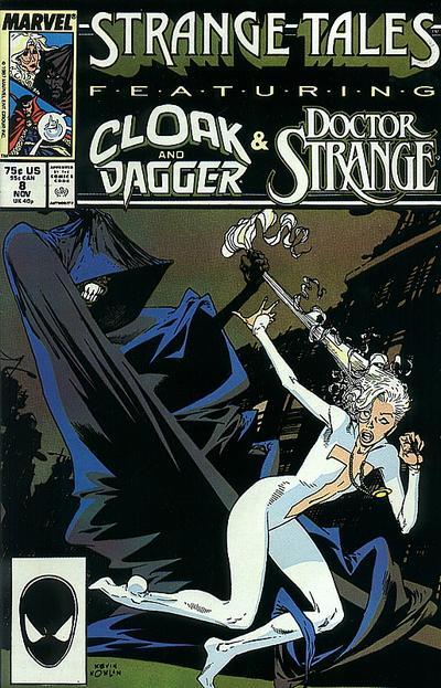 Strange Tales #8, couverture