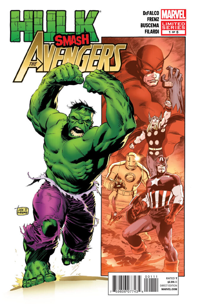 Hulk Smash Avengers #1-5 - Complete Set, couverture
