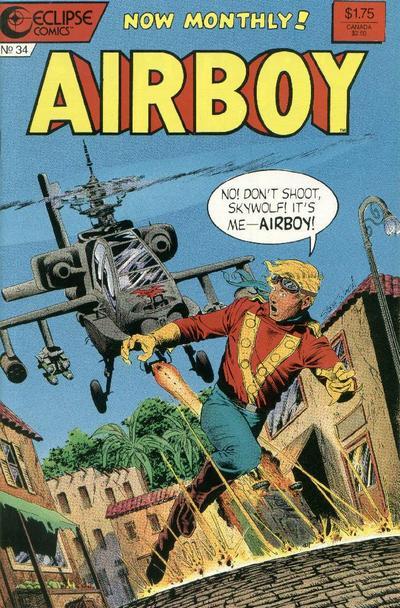 Airboy #34, couverture