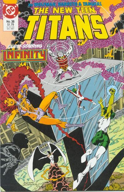 New Teen Titans #38, couverture