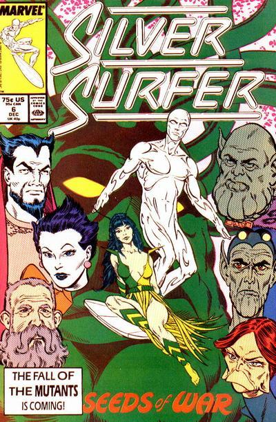Silver Surfer #6, couverture