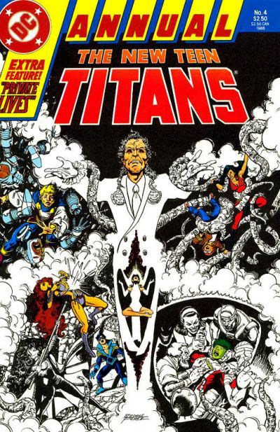 New Teen Titans Annual #4, couverture